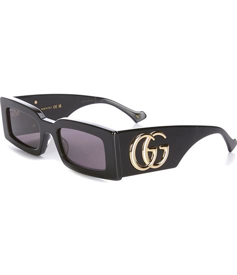 Gucci™ GG1425S Rectangle Sunglasses 